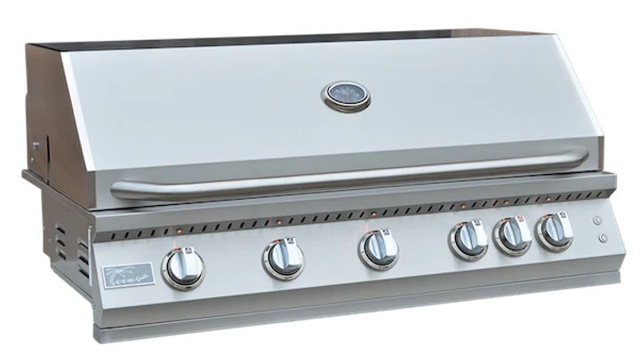 (While Supplies Last) Kokomo 40” Professional Built in Gas Grill (5 Burner/Back Burner) SKU: KO-BAK5BG-PRO