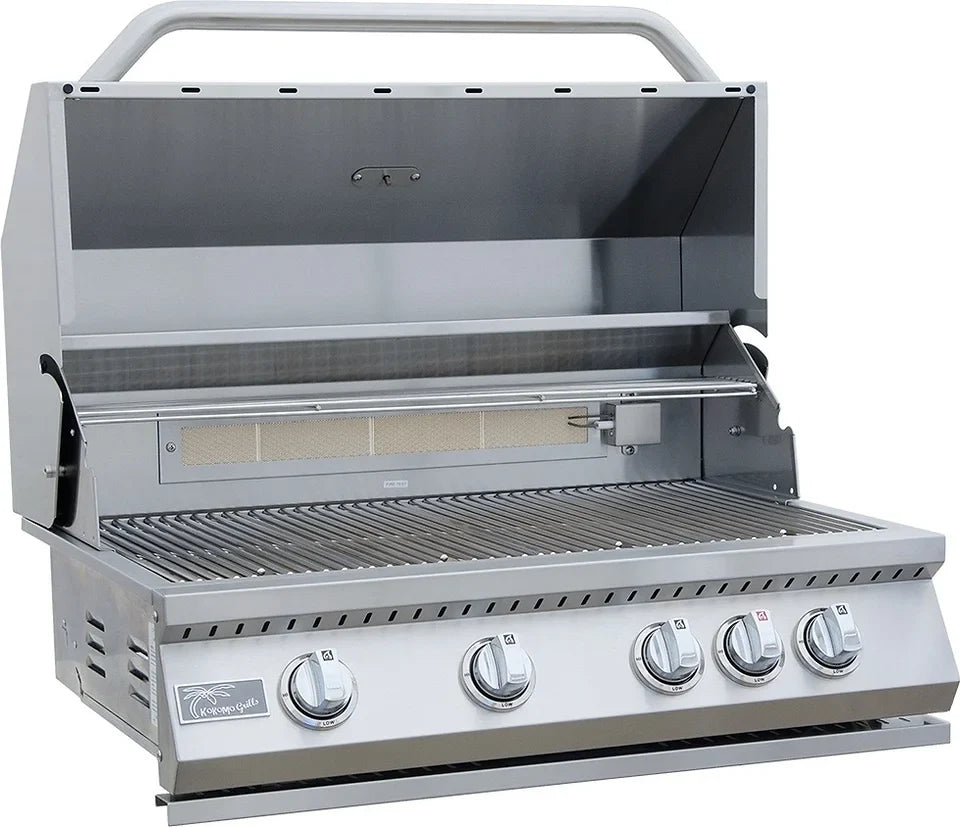 Kokomo 32” Built in Gas Grill (4 Burner/Back Burner) SKU: KO-BAK4BG