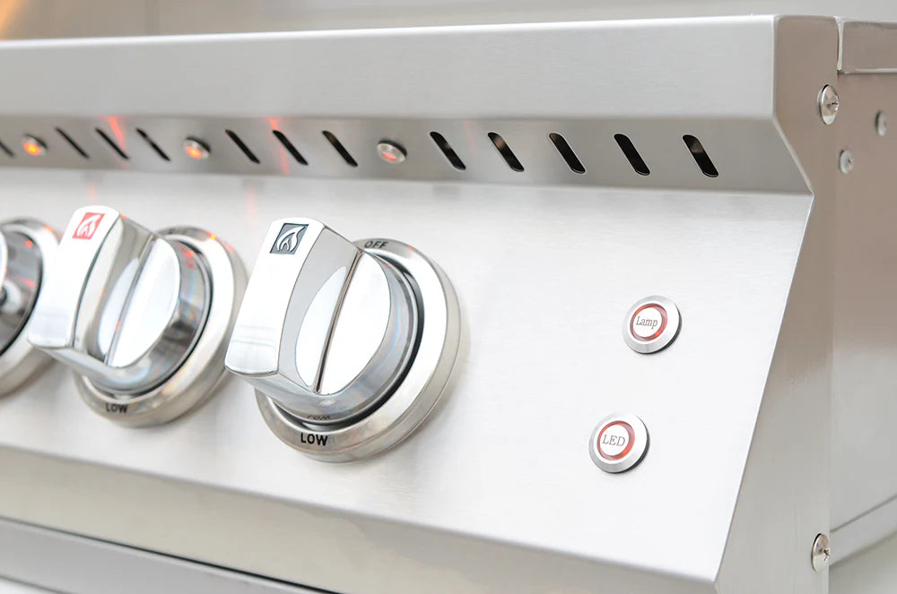 (While Supplies Last) Kokomo 40” Professional Built in Gas Grill (5 Burner/Back Burner) SKU: KO-BAK5BG-PRO
