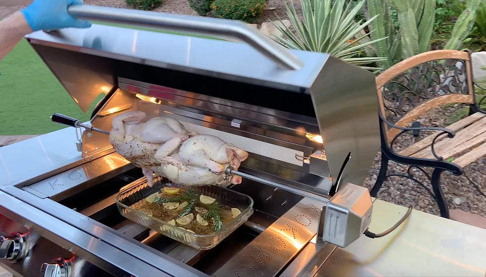 Kokomo 5 Burner S/S Rotisserie (SKU: KO-BAK5BG-R)