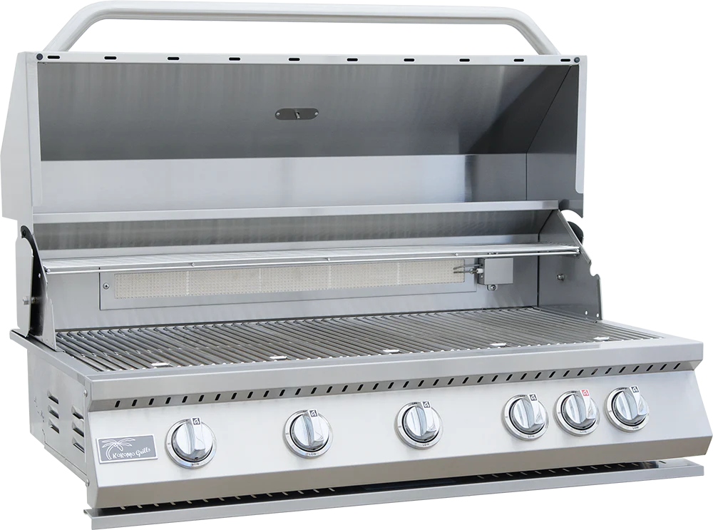 Kokomo 40” Built in Gas Grill (5 Burner/Back Burner) SKU: KO-BAK5BG