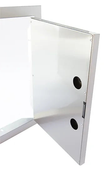 Kokomo Outdoor Kitchen Stainless Steel Two Drawer - One Door Combo SKU: KO-ALPDC