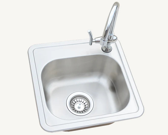 Kokomo Built-In 15x15 Outdoor Kitchen Sink SKU: KO-SINK
