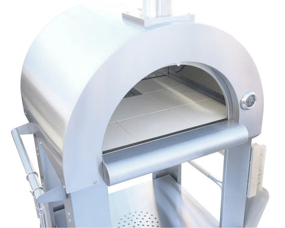 Kokomo 32” Wood Fired Stainless Steel Pizza Oven SKU: KO-PIZZAOVEN