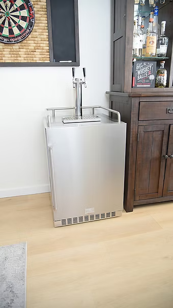 Luxury Outdoor Kitchen Kegerator KO-LUX-KEG