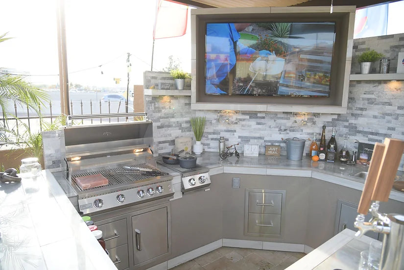 Kokomo Outdoor Kitchen Stainless Steel Double Drawer SKU: KO-DD12