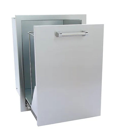 Kokomo Outdoor Kitchen Stainless Steel Trash/Propane Pull-Out SKU: KO-TRHD