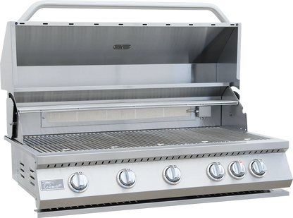 Kokomo 40” Built in Gas Grill (5 Burner/Back Burner) SKU: KO-BAK5BG