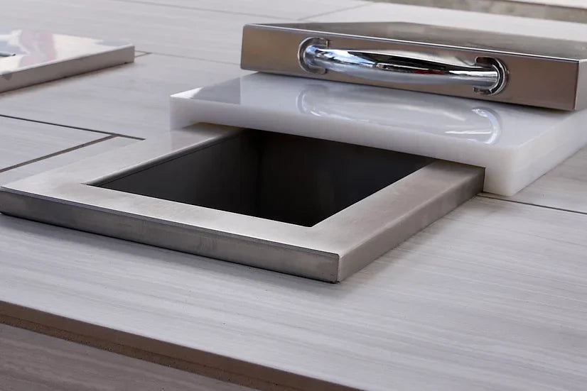 Kokomo Trash Chute and Cutting Board KO-TRSCH