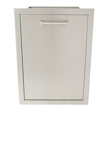 Outdoor Kitchen Stainless Steel Dual Trash/Propane Pull-Out
