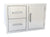 Kokomo Outdoor Kitchen Stainless Steel Two Drawer - One Door Combo SKU: KO-ALPDC