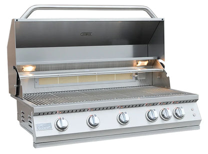 (While Supplies Last) Kokomo 40” Professional Built in Gas Grill (5 Burner/Back Burner) SKU: KO-BAK5BG-PRO