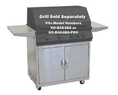 KoKoMo 4 Burner Grill Cart Only KO-BAK4BG-C